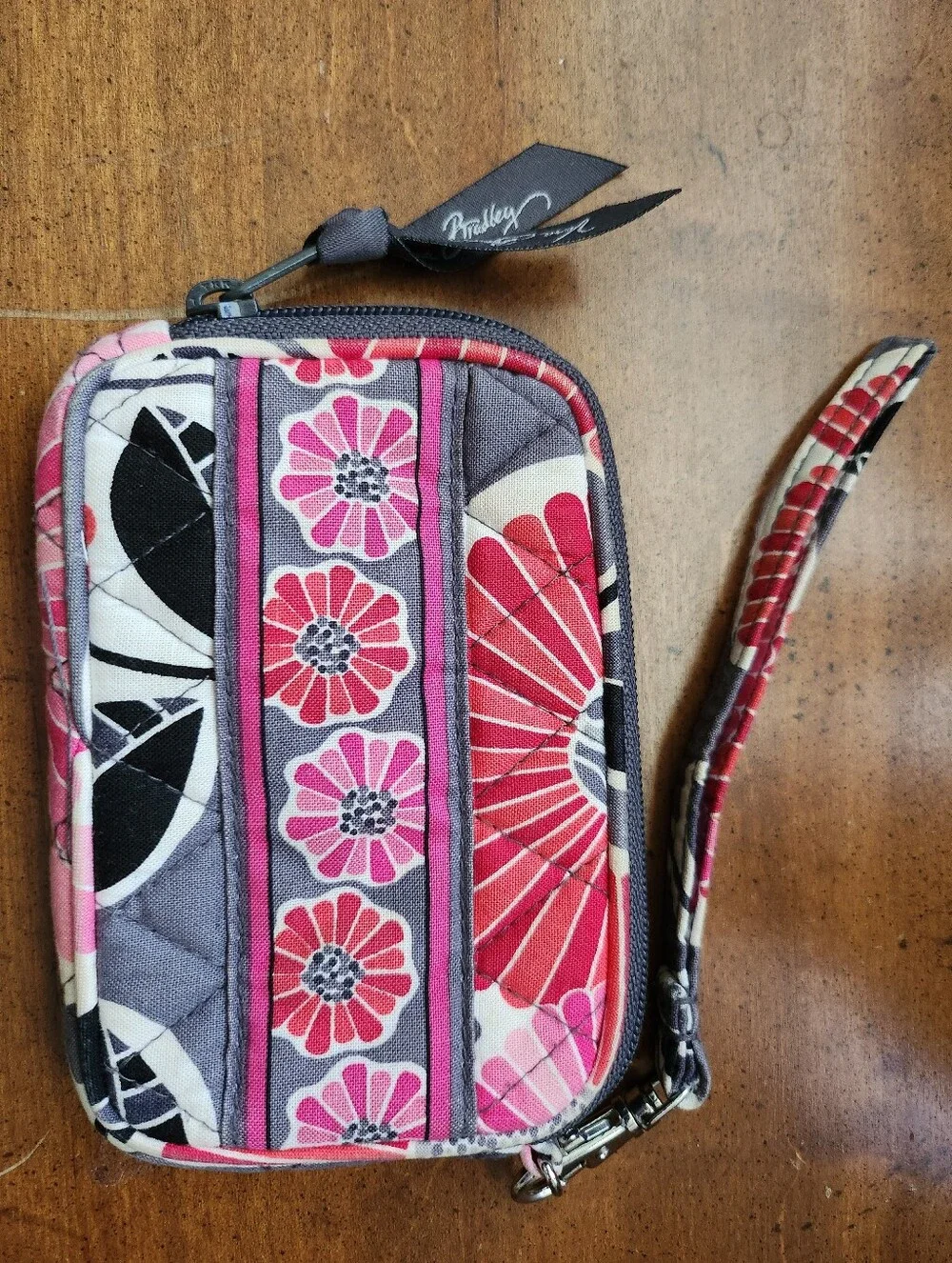 Vera Bradley Floral Quilted Wristlet